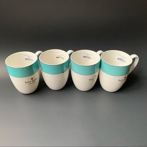 Kate Spade Rutherford Circle Mug - Turquoise
